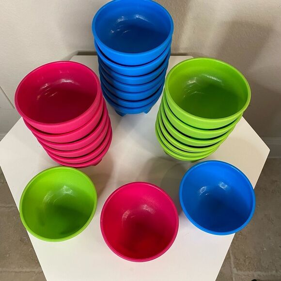 Colorful Food Storage & Party Bowls, Set of 22 - Picture 4 of 4